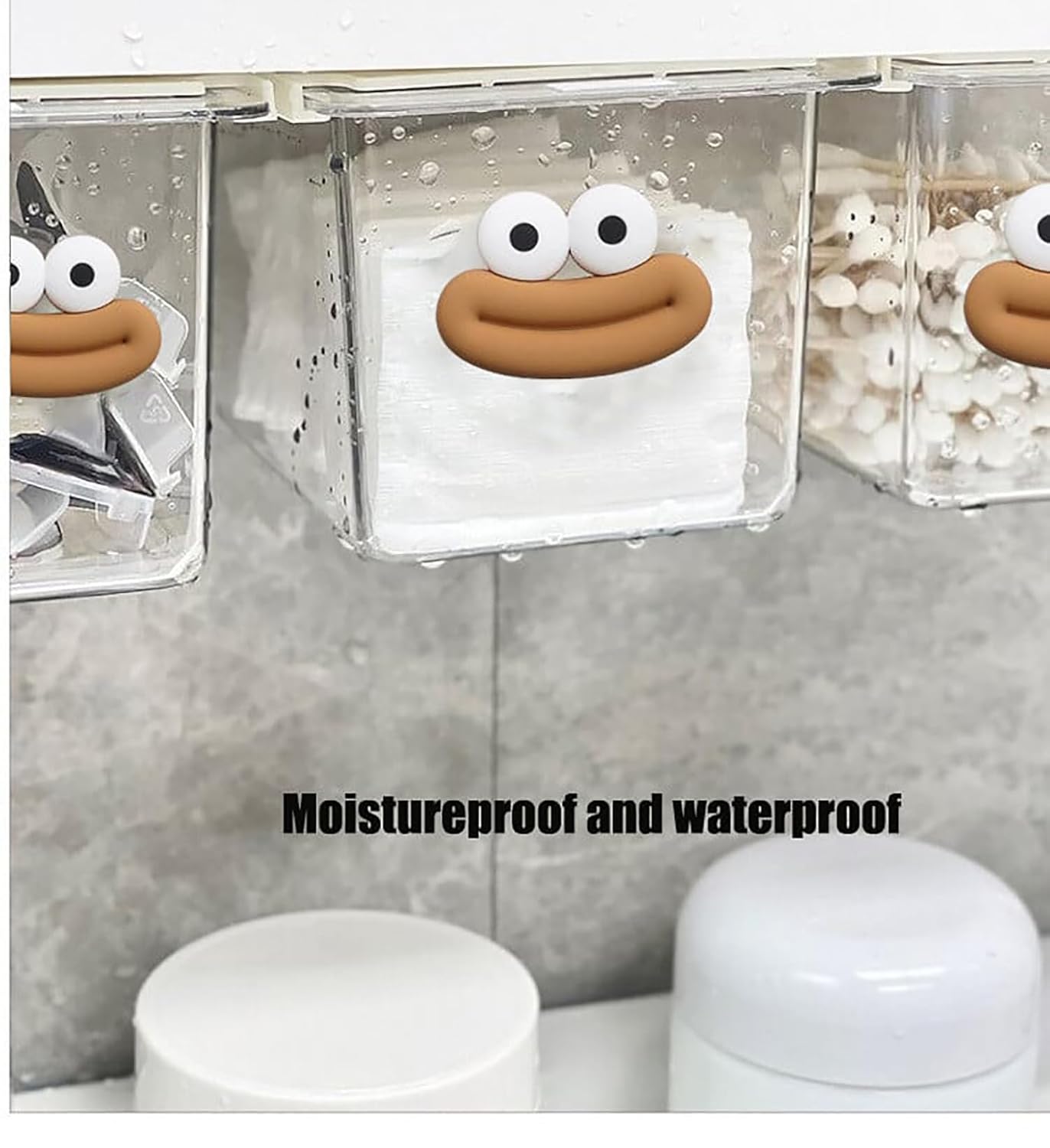 BRENVO MiniNest | Cute Mini Drawer Organizer for Bathroom, Vanity & Desk