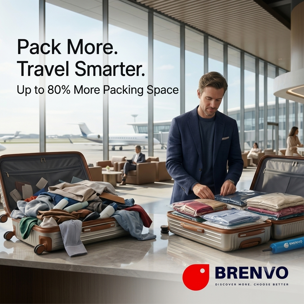 BRENVO SpaceVault™ Compression Kit | Premium 5-Piece Storage Set