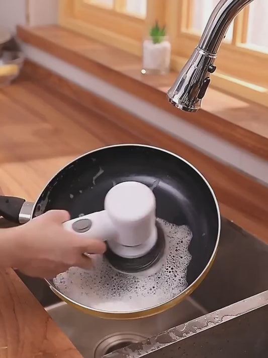 Electric Spin Scrubber – Rechargeable Cordless Cleaning Brush